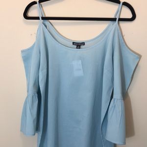 NWT J. Crew Light Blue “Cold-Shoulder” Dress